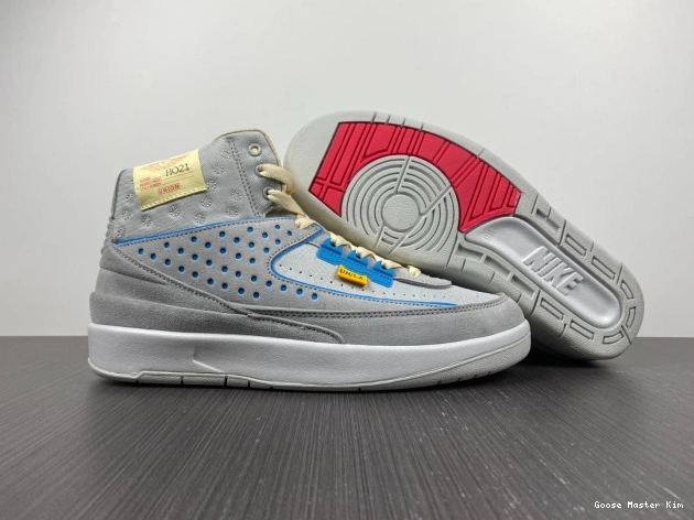 Grey DN3802-001 Fog Jordan 2 Union Retro 0630